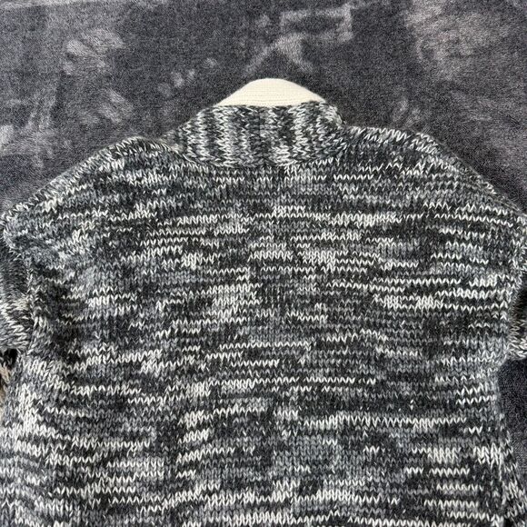 Banana Republic Chunky Knit Wool Alpaca Cardigan Long Italian Yarn S NWT - Picture 10 of 12